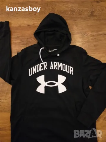 Under Armour Hoody - страхотно мъжко горнище М КАТО НОВО, снимка 3 - Спортни дрехи, екипи - 47399092