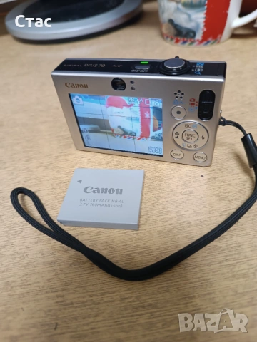 Canon ixus 70 +2нови японски батерий и калъф, снимка 2 - Фотоапарати - 54324204