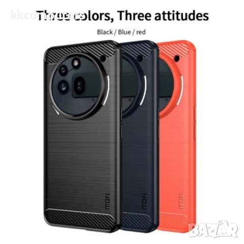 Nothing Phone (3a) Pro Удароустойчив Carbon Fiber Калъф и Протектор, снимка 2 - Калъфи, кейсове - 51443148