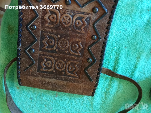 Винтидж кожена чанта, снимка 2 - Чанти - 54310310