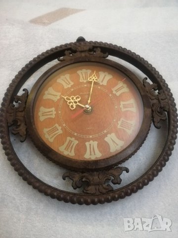Стенен часовник Янтар, СССР. , снимка 3 - Колекции - 31898185