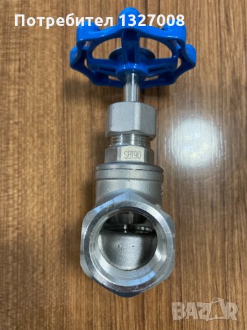 Кеклов кран 3/4 неръждаем, снимка 2 - ВИК - 31392712