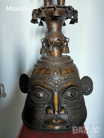 Автентична Африканска статуетка от Дахомей, снимка 9 - Антикварни и старинни предмети - 54312684