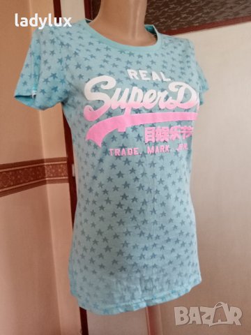 Super Dry Vintage, Оригинална, Размер S. Код 1748, снимка 3 - Тениски - 36812219