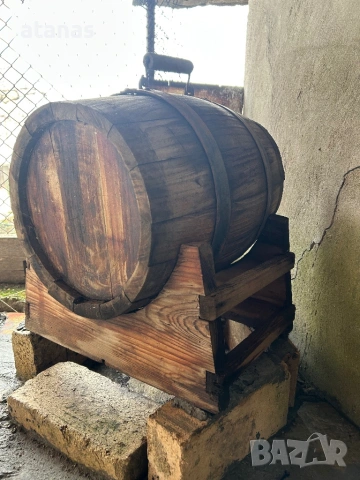 Буре с стойка, снимка 3 - Антикварни и старинни предмети - 53219143