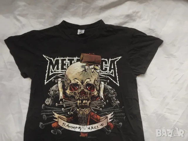 Metallica - metal / метъл тениска рзамер L