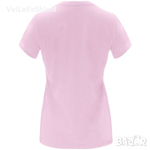 Нова дамска тениска със Стич (Stitch&Lilo) в розов цвят, снимка 2 - Тениски - 44494928