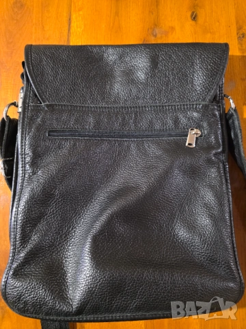 Мъжка чанта от естествена кожа, снимка 2 - Чанти - 54127728