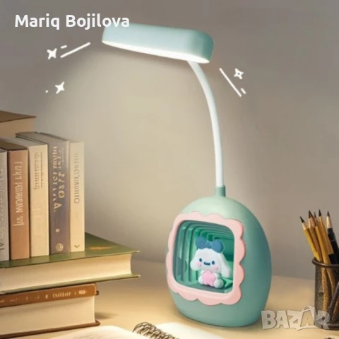 Детска LED настолна лампа с фигурки – забавна светлина за мечтатели, снимка 5 - Други - 50860116