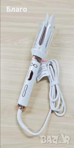 Професионална керамична въртяща се маша за къдрици CkeyiN Pro, снимка 6 - Маши за коса - 53375905