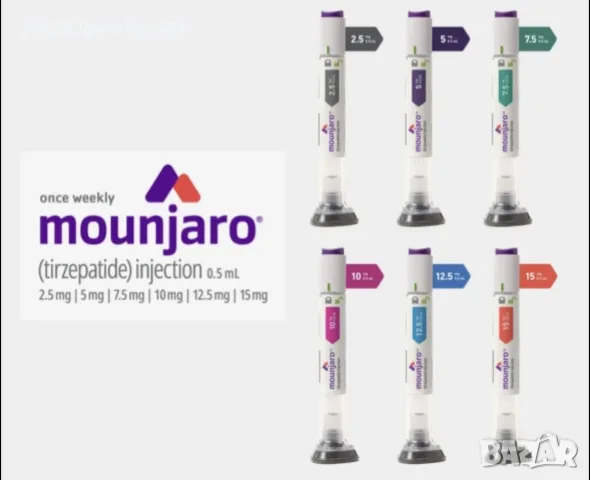 Mounjaro Мунджаро 5ml Внос от Америка Ефикасно Отслабване Без странични ефекти