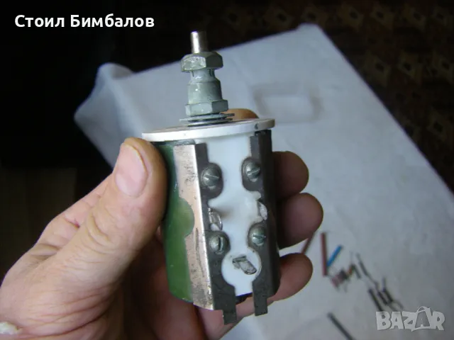 Руски потенциометър ППБ-50Е , 470Ом/50Вата, снимка 4 - Друга електроника - 49416592