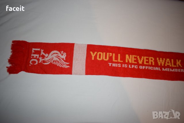 Liverpool - Official Membership - Страхотен  100% ориг. шал / Ливърпул, снимка 6 - Футбол - 31174271