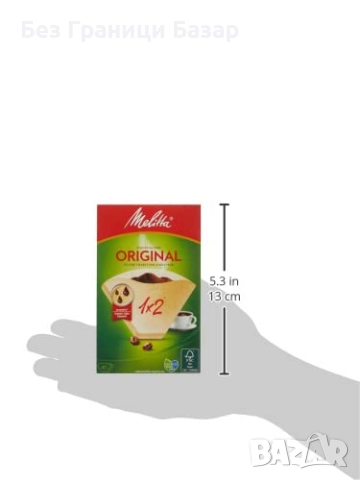 Нови Кафе филтри Melitta Original 1x2 40 броя – Перфектен вкус и баланс, снимка 2 - Други - 52545173