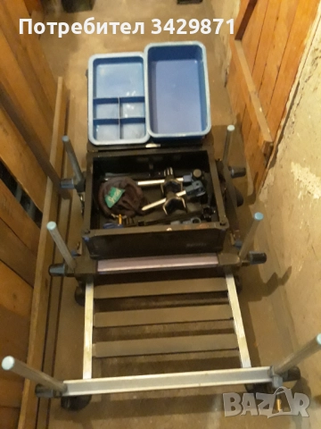 Продавам Стол за риболов на щека и фидер, пълен комплект, снимка 2 - Екипировка - 52858589