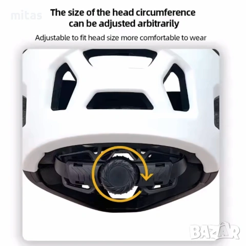 Кросова каска MARTAR, Full Face, Сертифицирана, Олекотена (690g), S/M, снимка 9 - Аксесоари за велосипеди - 53110321