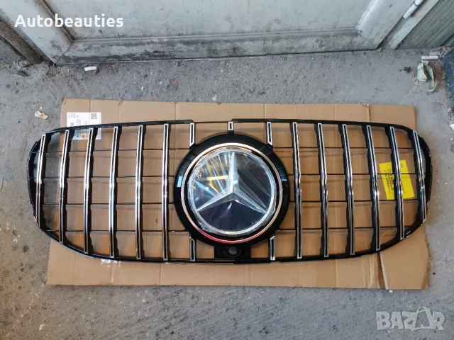 Предна черна решетка за Mercedes GLS-class X167, снимка 6 - Аксесоари и консумативи - 48841362
