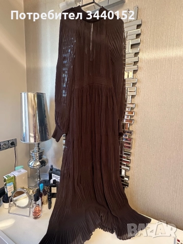 Рокля, дълга , снимка 2 - Рокли - 51633373