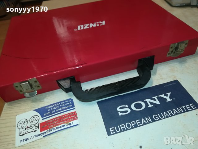 KINZO-МЕТАЛЕН КУФАР ОТ ШВЕЦИЯ 1909231041, снимка 5 - Куфари с инструменти - 42243111