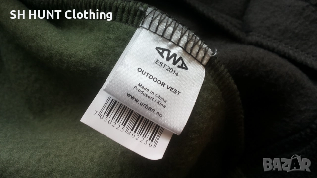 AWA OUTDOOR POLAR Vest размер S поларен елек - 1746, снимка 11 - Екипировка - 52883878