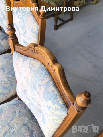 Комплект от 6 трапезни стола , снимка 10 - Столове - 51208310