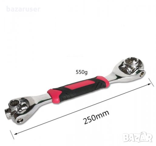 Ключ универсален 48 в 1 (18262)/267143, снимка 6 - Аксесоари и консумативи - 31129498