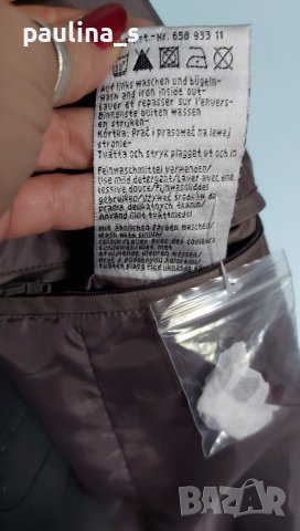 Ленено манто тип парка, с хастар "Ulla Popken" / голям размер , снимка 14 - Палта, манта - 42754089