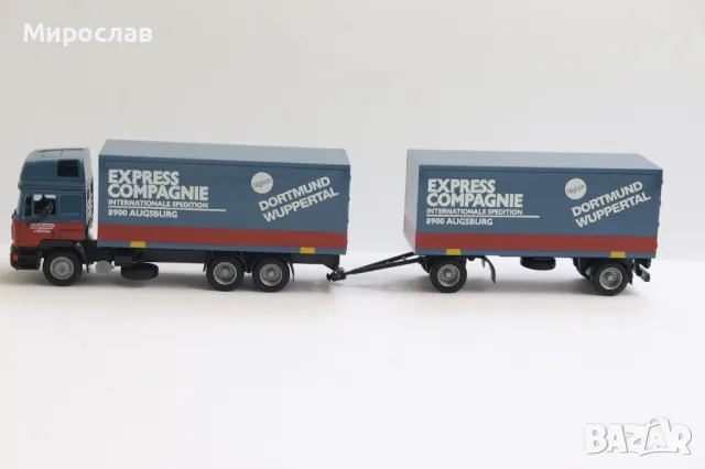 AMW 1:87 H0 MAN КАМИОН TIR МОДЕЛ KОЛИЧКА