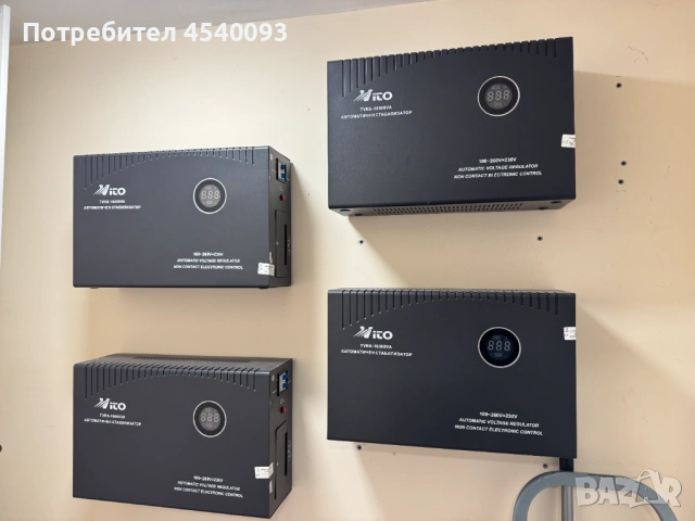 VITOLUX 10 KVA Нисковолтажен 1P Стабилизатор на Ток и Напрежение, снимка 4 - Други машини и части - 53333112