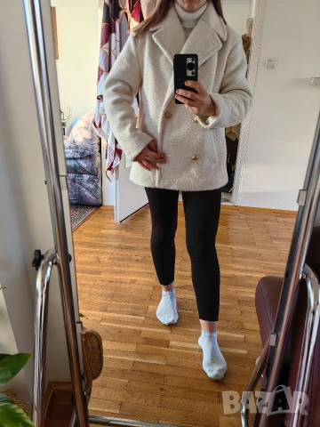 Зимно пальто Zara, снимка 5 - Палта, манта - 53016044