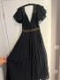 Черна дълга рокля, снимка 1