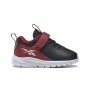 Детски маратонки Reebok Rush Runner 4.0 в черно и червено, снимка 1 - Детски обувки - 39697856