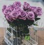 Естествени стабилизирани рози и цвят роза-за дома, подарък, декорация с мъх, снимка 16