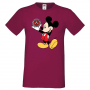 Мъжка тениска Mickey Mouse Mercedes Подарък,Изненада,Рожден ден, снимка 3