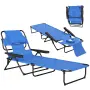 Градински шезлонг Outsunny Sun Lounger, сгъваем, снимка 10