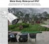 Super UltraHD 4MPx 6 АRRAY Метална IP67 Мълниящит Ударо-Водоустойчива LAN Камера H.265X Audio ONVIF, снимка 5
