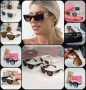 Слънчеви очила с UV400 защита с ПОДАРЪК 🎁 калъф и кутия Miu Miu 🕶 Versace Код D1273, снимка 1