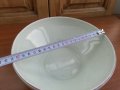 Стар български порцелан купа голяма, снимка 4