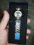 Стилни дамски сребристи водоустойчиви часовници с луминесцентни стрелки, снимка 2