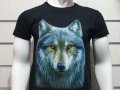 Нова мъжка тениска с дигитален печат Вълк, Серия Вълци, снимка 5