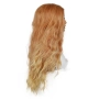 Оранжева къдрева перука с руси краища на път, снимка 9