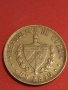 Стара монета 1 песо 1988г. Република Куба перфектно състояние за КОЛЕКЦИОНЕРИ 32051, снимка 3