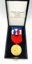 Франция-Почетен медал на труда 3-та степен-Оригинал-Позлата-Сребро, снимка 1 - Колекции - 34358615