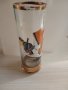 ✅Много стари ракиени чаши от калиево стъкло с позлата , снимка 4