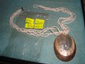 РАЗКОШНО МЪНИСТЕНО КОЛИЕ МЕДАЛЬОН от САНДАЛОВО ДЪРВО с РЪЧНО ИНКРУСТИРАН КРАЛСКИ СЕДЕФ 25504, снимка 6