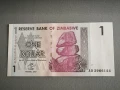 Банкнота - Зимбабве - 1 долар UNC | 2007г., снимка 1