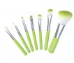7 бр къси четки за грим сенки сини зелени розови дръжки гримиране, снимка 6