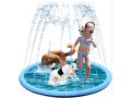 НОВИ! Басейн с фонтани охлаждаща постелка с пръскачки за кучета 100см, снимка 1 - За кучета - 42891584