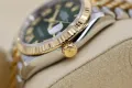 Rolex Datejust 36mm Two-Tone Yellow Gold Green Dial Diamond Automatic Дамски Различни Варианти, снимка 4
