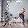 Нов професионална 18 инча LED Ринг Светлина Лампа + Стойка - Идеална за Стрийминг, снимка 7